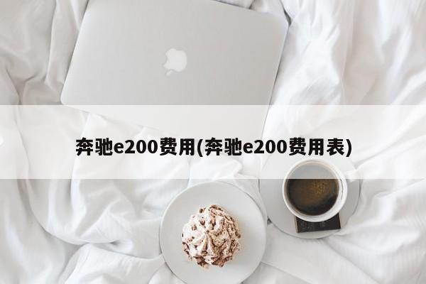 奔驰e200费用(奔驰e200费用表)
